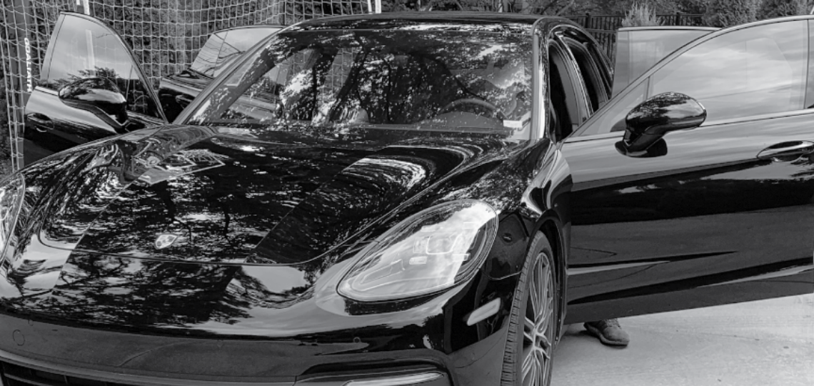 A car after a Details Delivered service